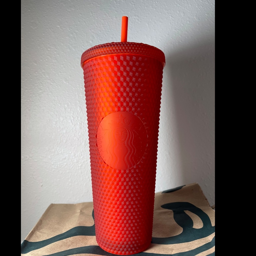 LIMITED STARBUCKS 2021 RED STUDDED VENTI TUMBLER